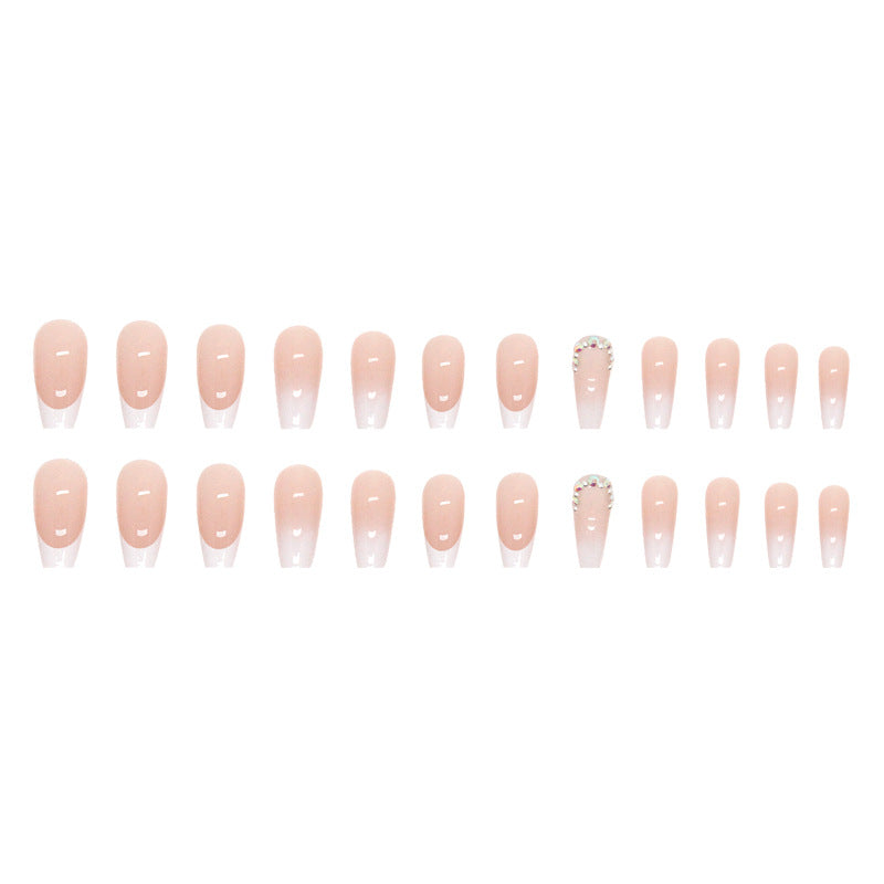 Wholesale Gradient Diamond Resin Nail Stickers